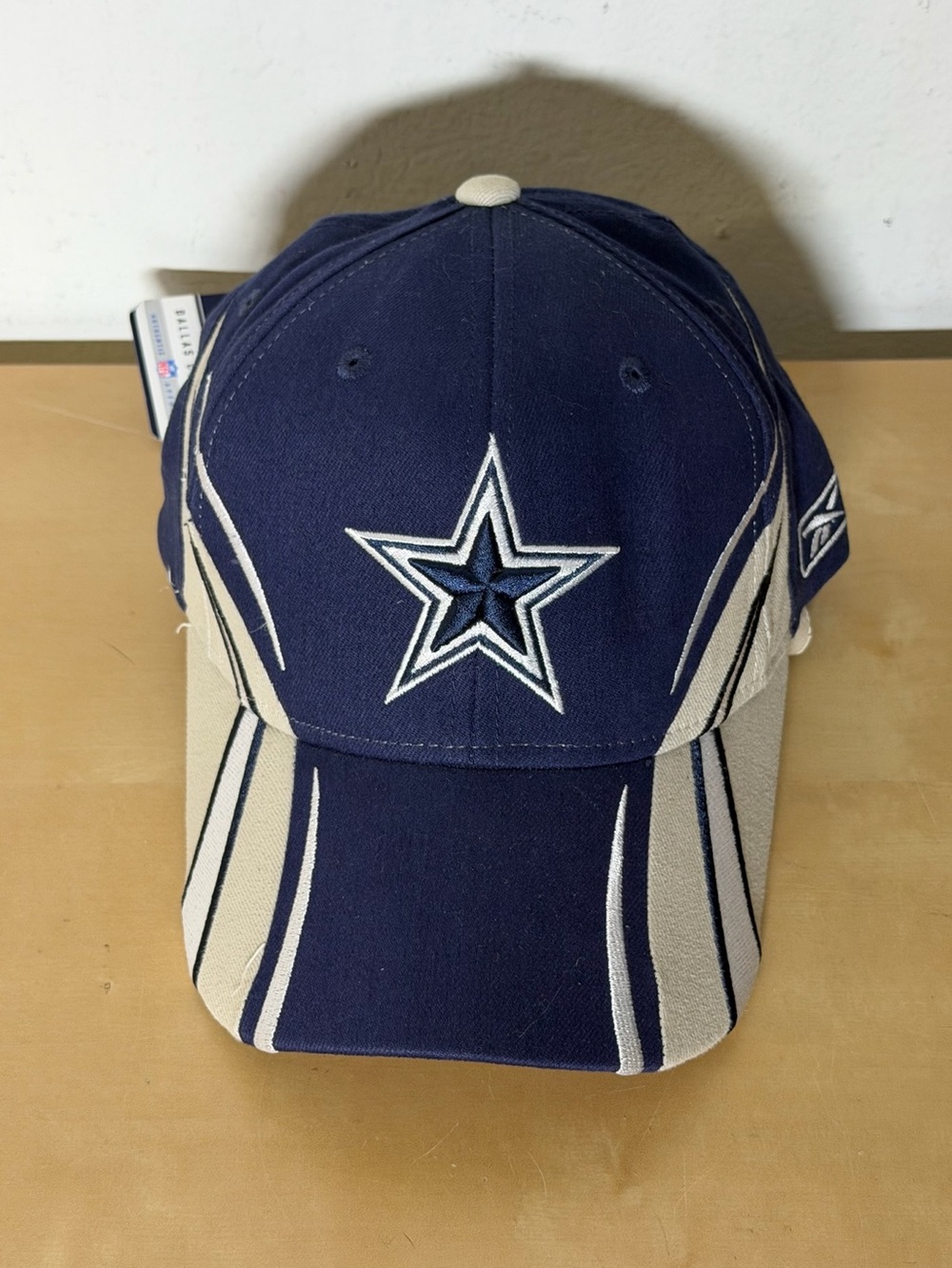 Vintage 2000s Dallas Cowboys Reebok Hat NWT NFL Y2K Adjustable Cap Deadstock